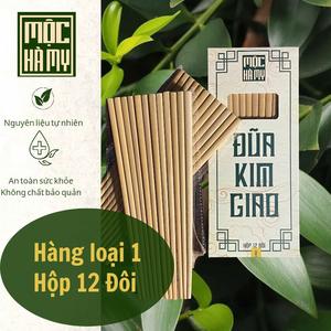 Đũa Ăn cơm chống mốc tự nhiên Kim Giao Mộc Hà My