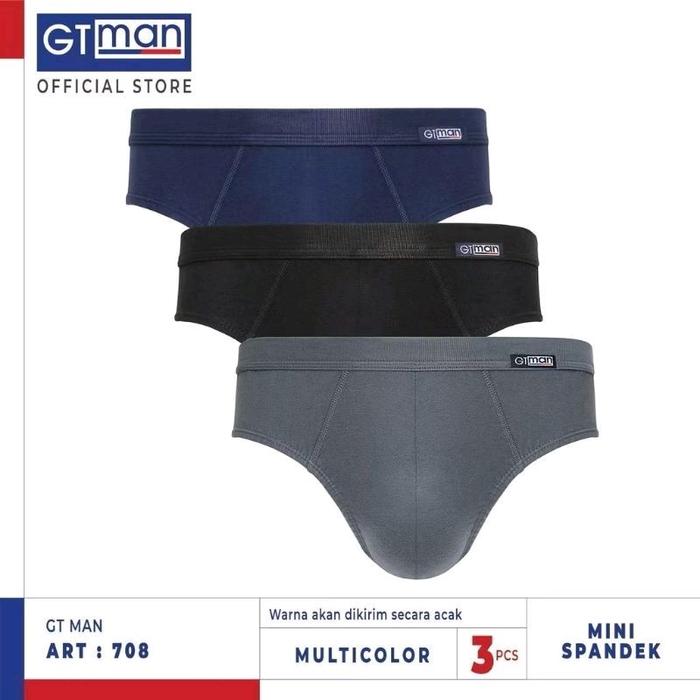 Gambar Celana Dalam Pria GTman Mini Spandex style 708 dari Grosiran Pasar Klewer Kota Surakarta Tokopedia