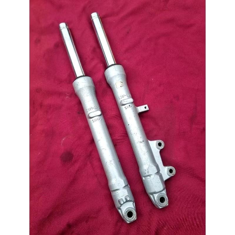 Product Introduction of shockbreaker depan / shock depan Suzuki SkyDrive pnp spin 125 asli cabutan 6