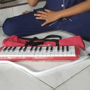 PIANIKA MELODICA ORIGINAL TAS COVER HITAM DAN MERAH 32 KEY MURAH