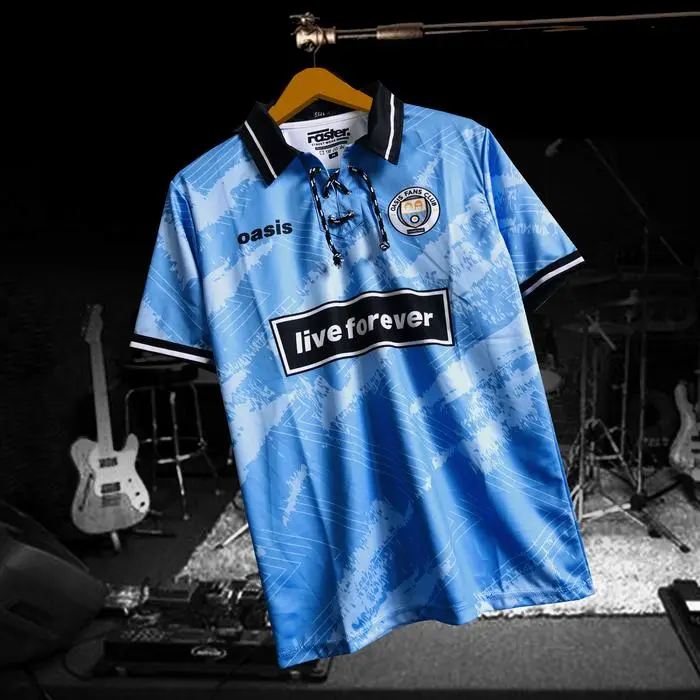 Jersey Live Forever Oasis//Jersey Football//Jersey Vintage//Jersey