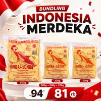 Gambar (SPESIAL MERDEKA) Bundling Indonesia Emas Keripik Singkong Lumba-Lumba Manis 500g, 2x Keripik singkong Lumba-Lumba Asin 200g dari Pusat Oleh Oleh Bu Rudy Kota Surabaya 1 Tokopedia