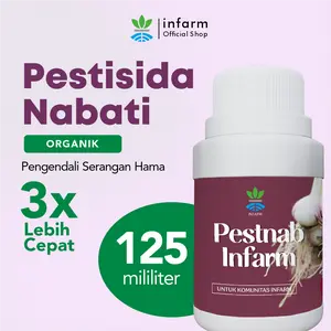 INFARM - Pestisida Nabati Organik Pembasmi Hama 100ml Pestisida Nabati Pesti Hama TanamanAman untuk Tanaman Sayur, Buah, Bunga Pembasmi Hama Tanaman, Jamur & Kutu PutihFungisida Alami Solusi Berkebun dAN  Pertanian