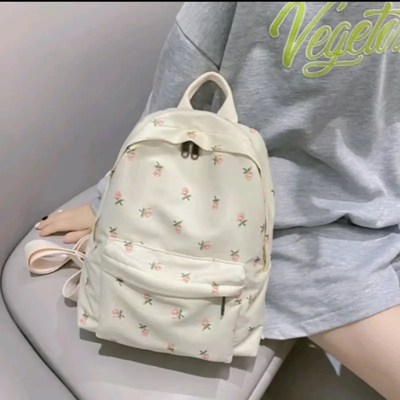 NuraBags - tas sekolah anak terbaru Tas Punggung Bunga Fashion Aksesoris Cantik 3