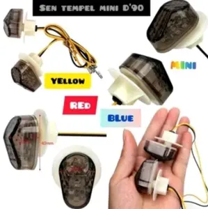 Lampu Sen Sein Tempel Fearing Oval Mini Universal Ninja RR Ninja 250 CBR Yamaha R15 R25 Gsx