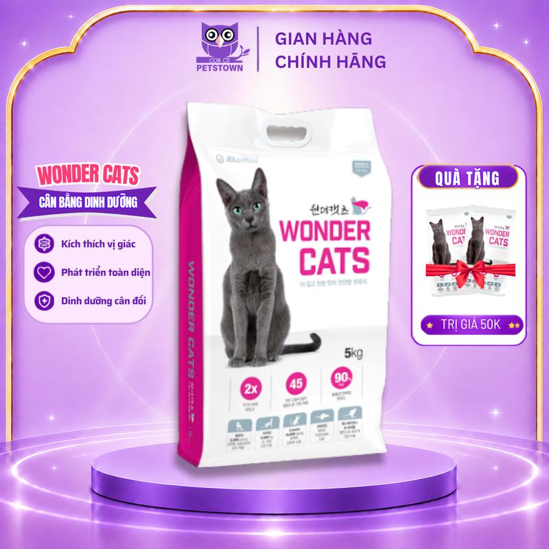Hạt CAT'S ON 5KG Cho Mèo Mọi Lứa Tuổi | Thức Ăn Hạt Cho Mèo Giàu Đạm, Hỗ Trợ…