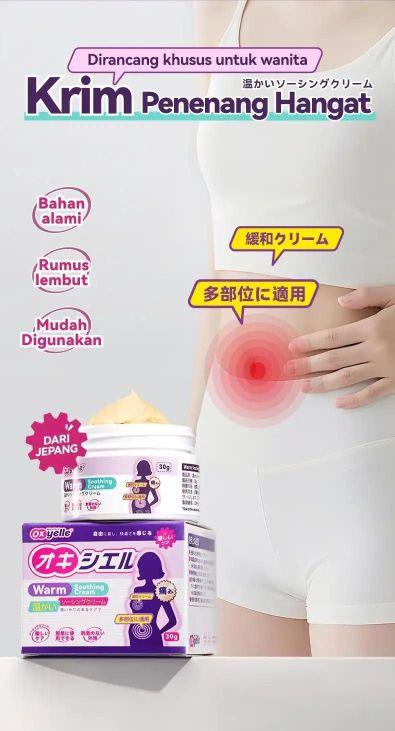 [Dijamin Original 100%]Oxyelle Gel Hangat Herbal yang Lembut & Nyaman – Perawatan Harian - 1PCS