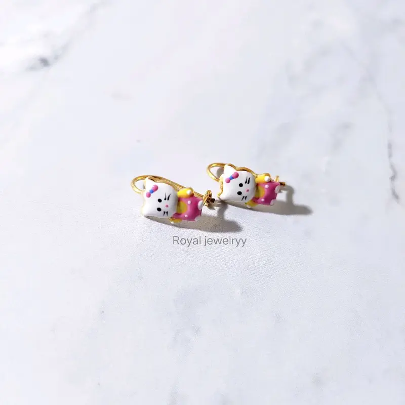 Anting desi karakter | berat 0,5gr | Royal jewelryy 1