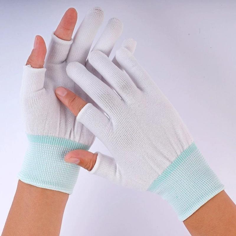 Găng Tay Lái Xe, Co Giãn, Chống Trượt, Chống Mài Mòn, Chống Nắng, Hở Ngón, Thích Hợp Cho Thể Thao Và Đi Xe Đạp, Găng Tay Câu Cá, Dành Cho Nam Và Nữ 3