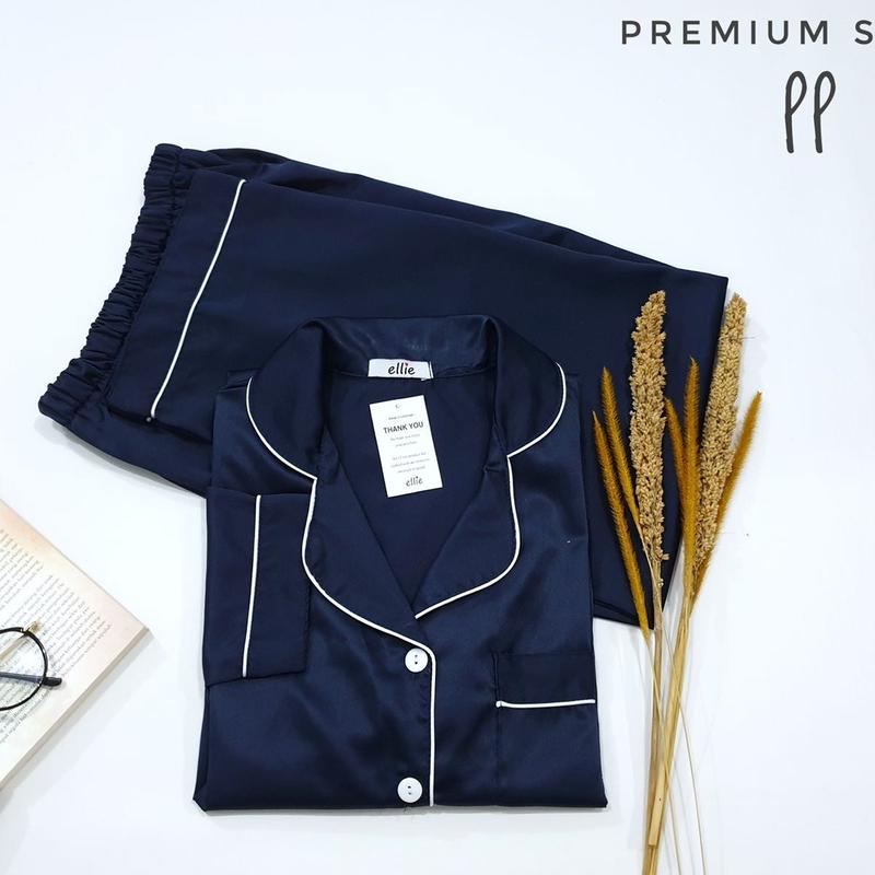 PIYAMA SATIN PREMIUM LENGAN PANJANG (PP) 5