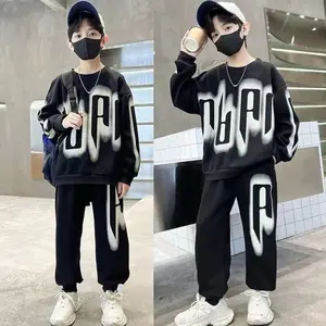 Setelan Anak Anak Laki Laki Motif Keren / Fashion Set Jogger Anak Usia 4 - 15 Tahun