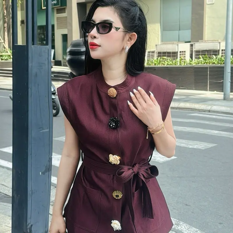 sét vest sát nách  -màu nâu bã trầu -đen -xanh