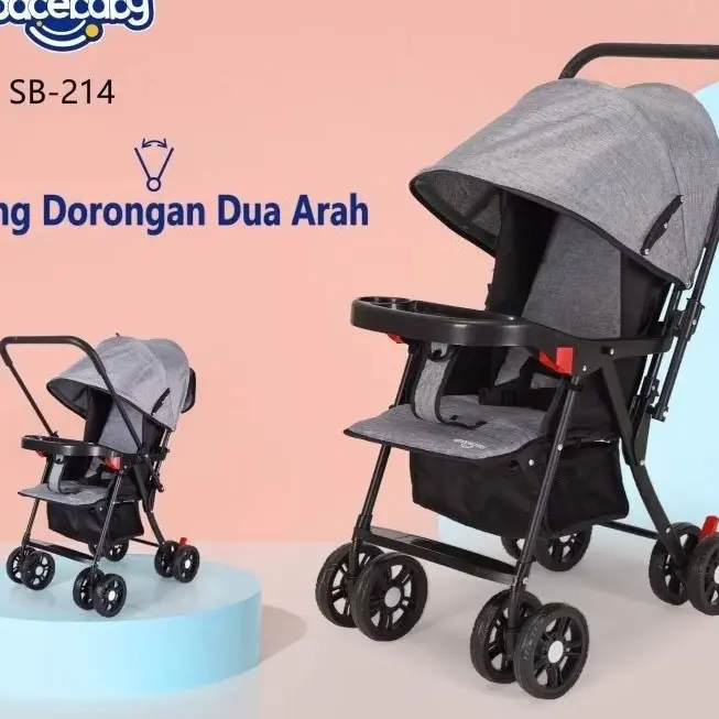 Stroller MURAH Space Baby Sb 214 stroller dua arah hadap reversible