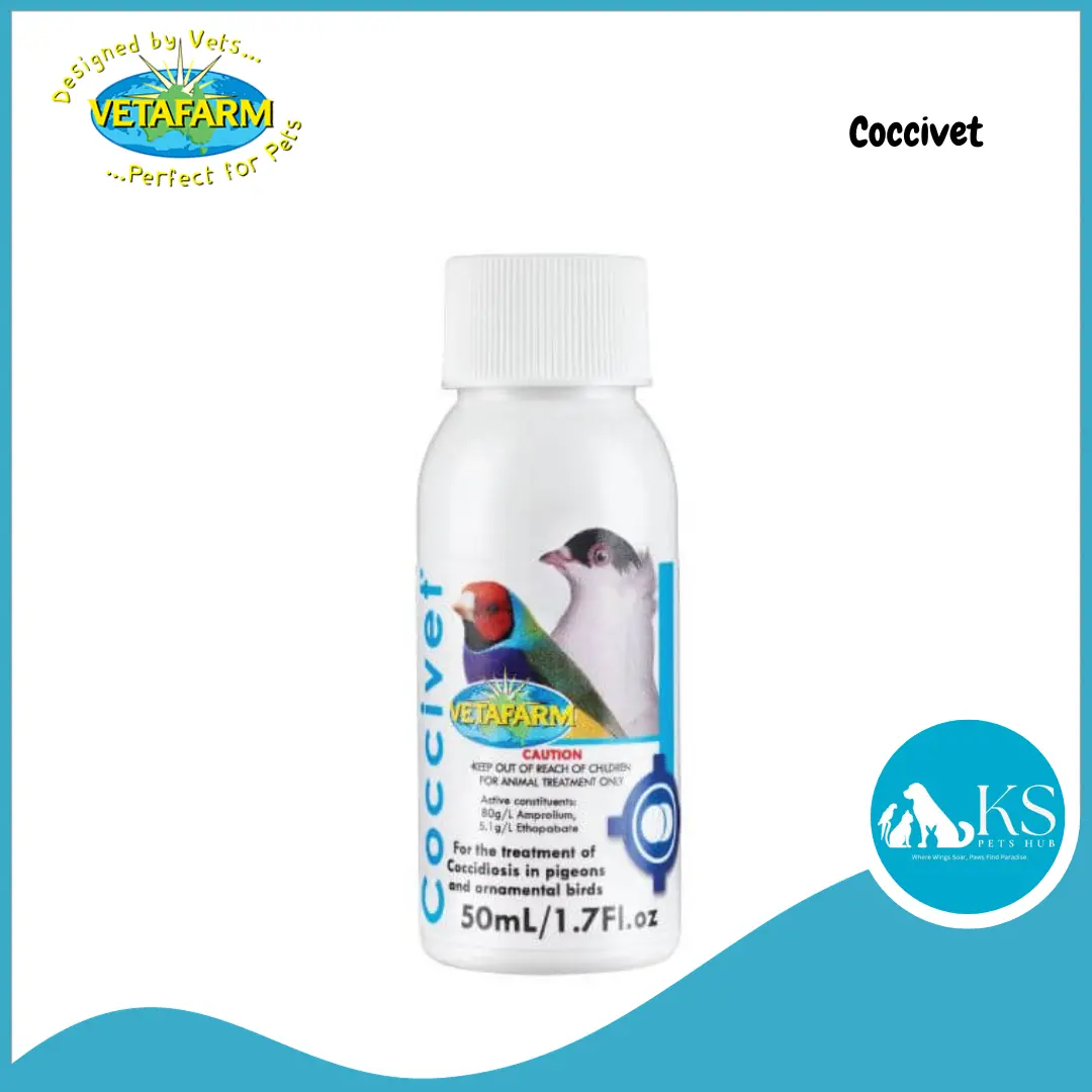 Vetafarm Coccivet 50ml For Parrot Bird