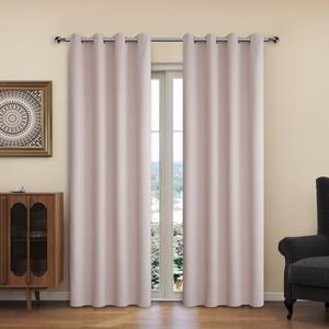 CASA RUYI 137*230CM Cortina De Estampado Impreso De Flores De Grano De Arroz Tela Suave Patrones Claros Opacidad Y Durabilidad