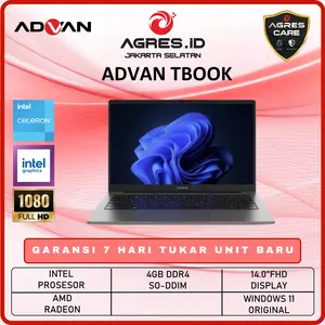 ADVAN TBOOK N100 4GB 128GB WINDOWS 11 14.0 FULL HD