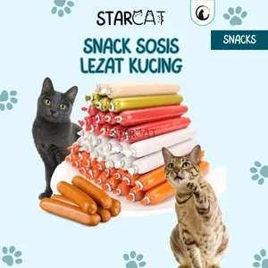 SC Sosis Snack Kucing 15gr Camilan Rasa Ayam Daging Tuna Salmon