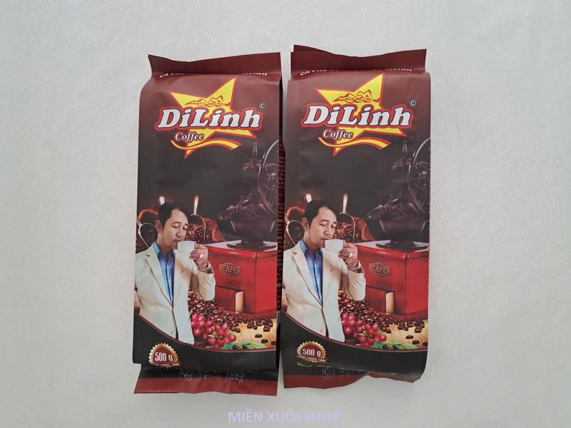 01 kg 500g x 2 gói cà phê Di Linh xay sẵn