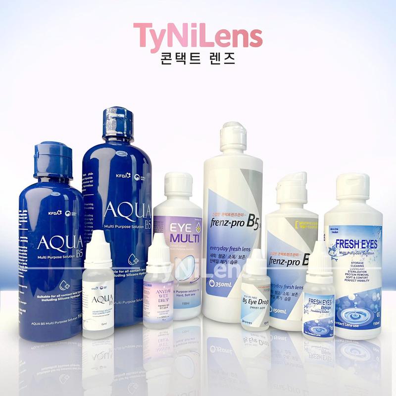 NƯỚC NGÂM, NHỎ MẮT LENS AQUA B5, FRENZ PRO, MULTI PLUS, FRESH Dung Tích 360ml, 160ml, 15ml Mẫu Mới