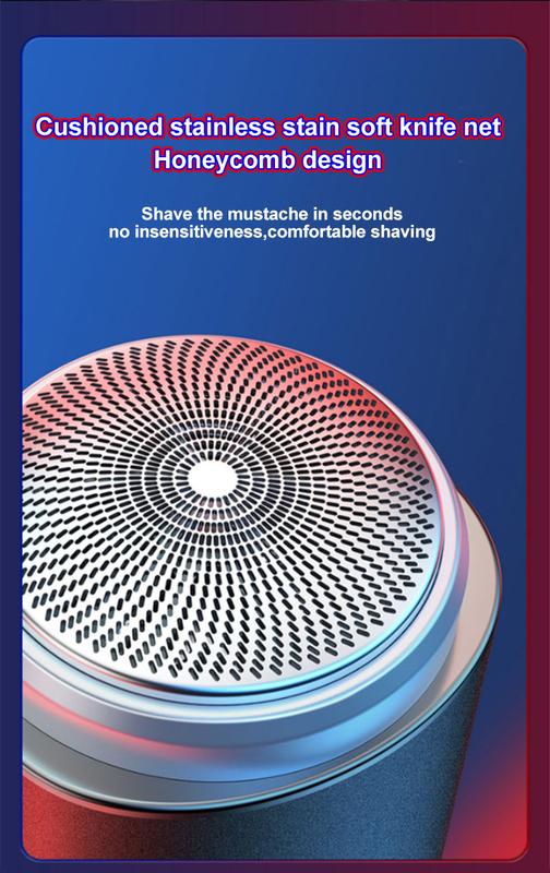 Product Introduction of Promosi acara besar! Diskon 49% untuk waktu terbatas! Alat cukur listrik pria yang bergaya dan ergonomis dirancang untuk kenyamanan dan kemudahan Anda. 2