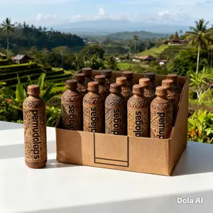 24+1 CANTIK botol ukir kemasan 600ml