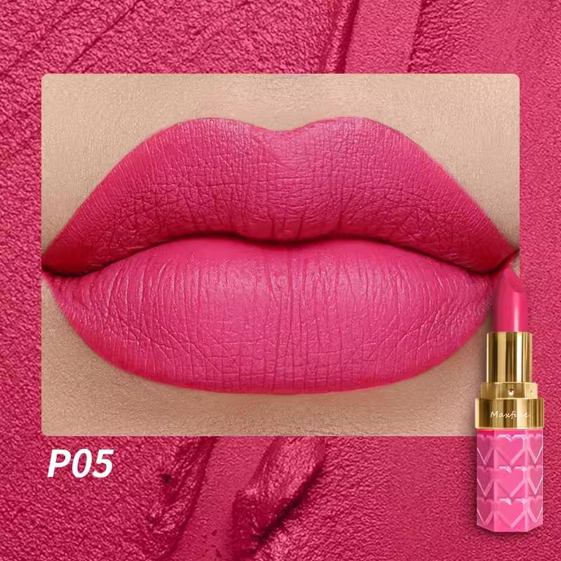 Son Môi Màu Hồng Barbie, Không Thấm Nước, Dán Môi Dưỡng Ẩm, Lâu Trôi, Không Dính Cốc, Son Bóng, Son Môi Dưỡng Ẩm, Mỹ Phẩm Trang Điểm 4