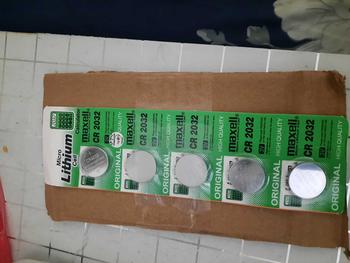 Product Review of Baterai kancing CR 2032 3V baterai kalkulator termometer harga untuk 1 lembar 5 pcs from 1** 0