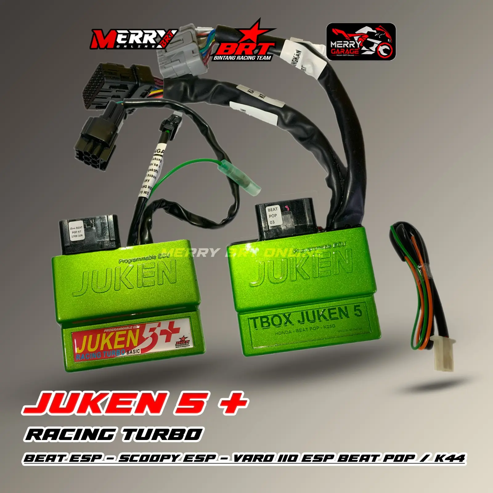 Ecu Juken 5 Plus & T-Box Beat Pop Beat Street esp Scoopy esp Dualband Racing Turbo Pro