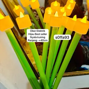 Obor elektrik/pawai obor estetik/OBOR/OBOR TAKBIRAN/panjang 40cm/obor Led Lampion oncor elektrik termurah bebas polusi
