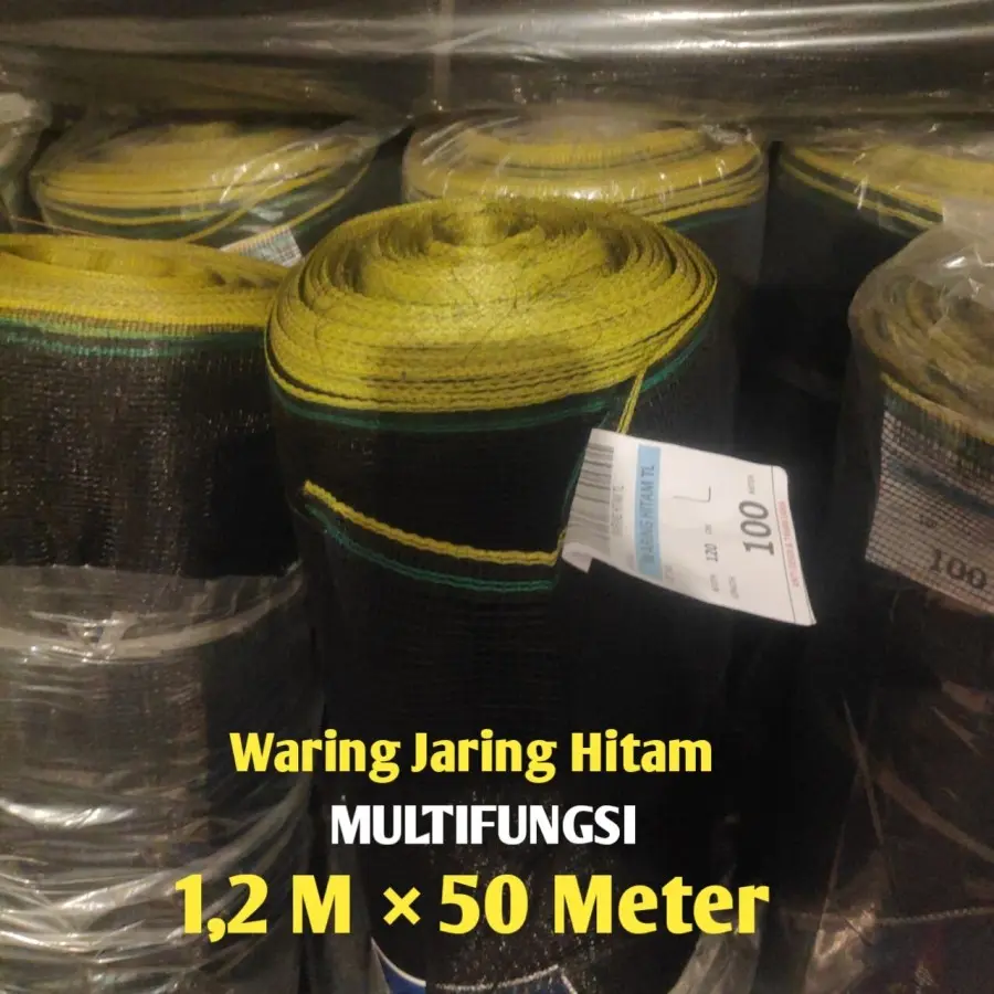 Jaring Waring 1 Roll Panjang 50 Meter Tinggi 120cm -Jaring Pagar Kebun - Pagar Kolam