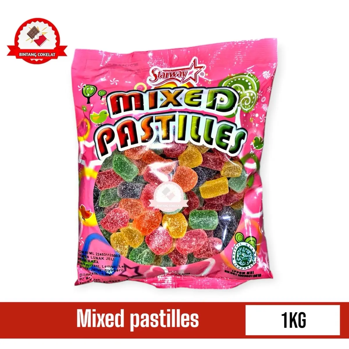 Permen Jelly Mix Buah 1 Kg Mix Berbagai Rasa Camilan Candy Food Jeruk Snacks Jeli Cemilan