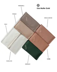 SKYSHOP HIJAB LIZA POLOSAN BY DEENAY BIRU MERAH UNGU HIJAU MATTE LOGO BARU VOAL PREMIUM KERUDUNG SEGIEMPAT KEKINIAN KONDANGAN Square