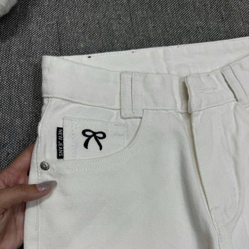 Quần jeans xuông nấm dài 93cm (1m45-1m55)chất jeans mềm không dãn 5