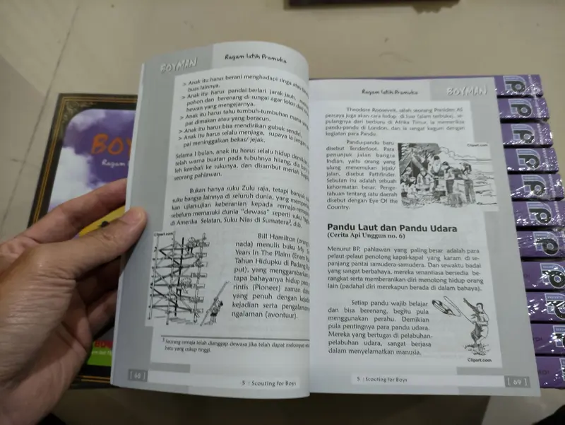 [ASLI] Buku Boyman - Ragam Latih Pramuka 4