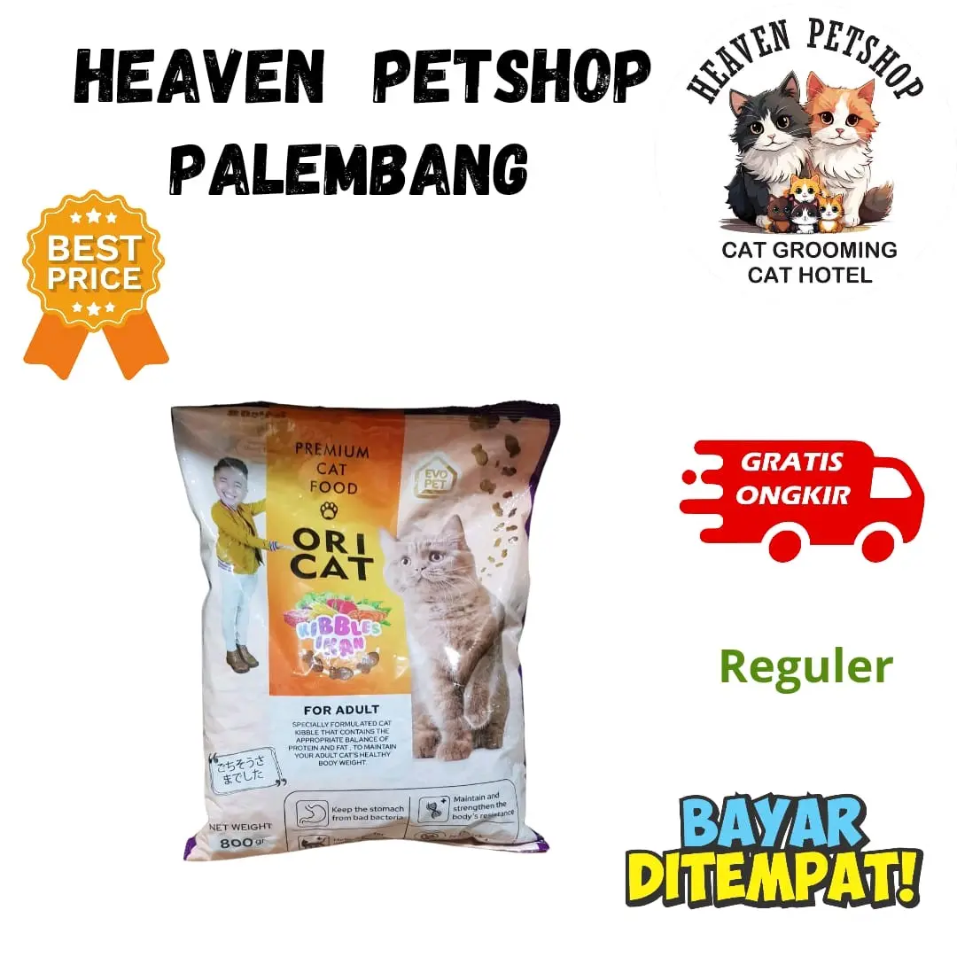 Makanan Kucing Ori Cat adult kitten 800gr