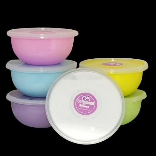 Original Slime 200cc Mainan Anak Slime Murah Tekstur Slime Padat dan Tidak Lengket 1