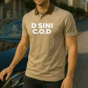 Kaos kerah bahan jaguar mewah PRIA 666