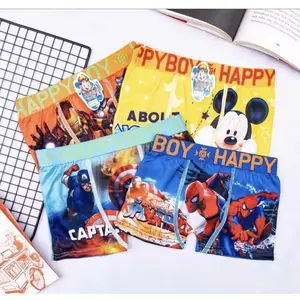 [PAKET 6 PCS ] Celana Dalam Boxer Anak Laki Laki Peremuan Karakter Sablon RANDOM 5-13 Tahun