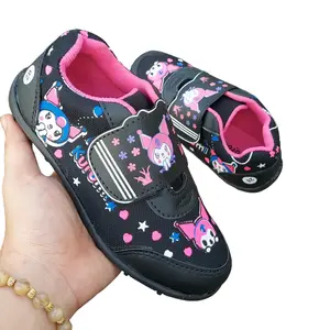 TERBARU SEPATU ANAK PREREMPUAN MOTIF KUROMI SIZE 26-35