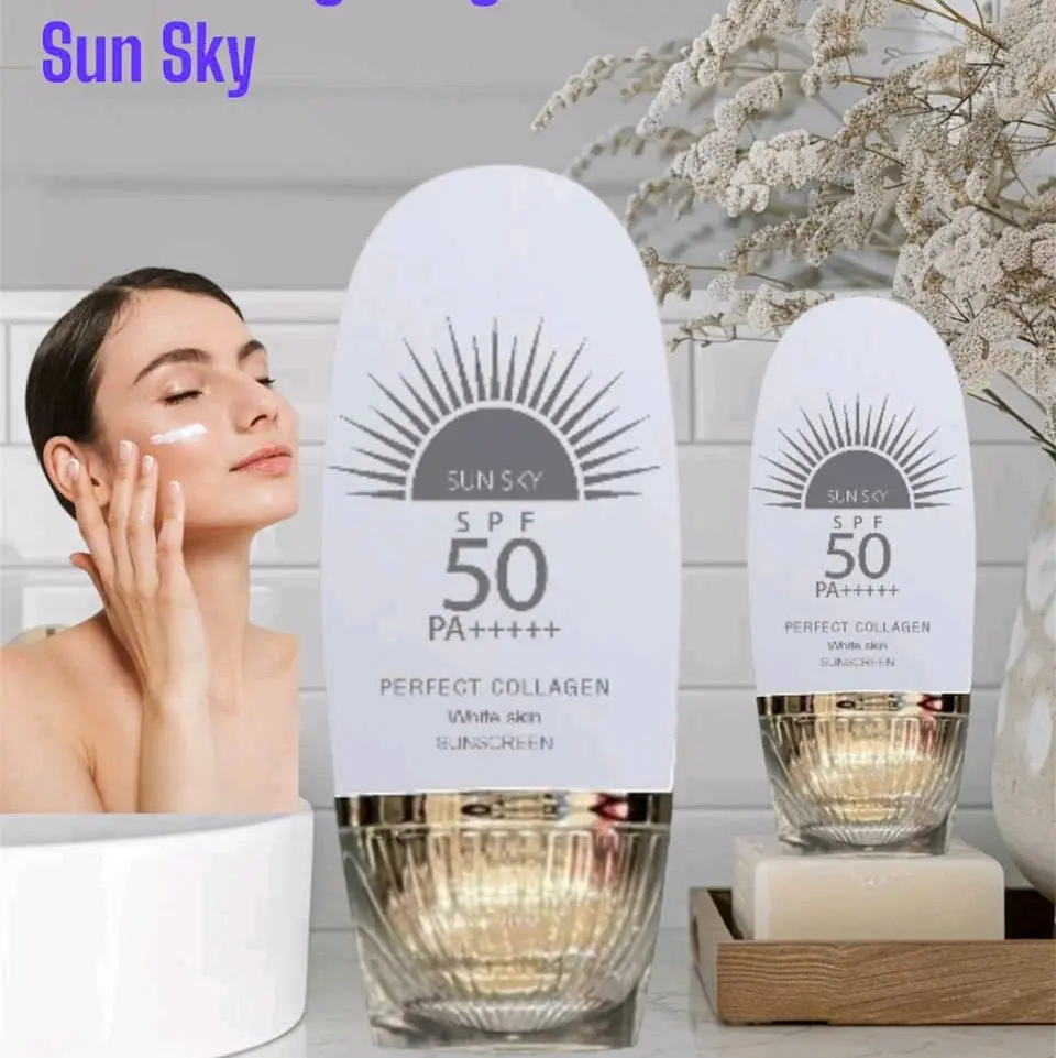 Phiên bản mới MẪU MÃ MỚI Kem chống nắng makup phân khúc tầm cao Skincare kháng nước mồ hôi yena skin