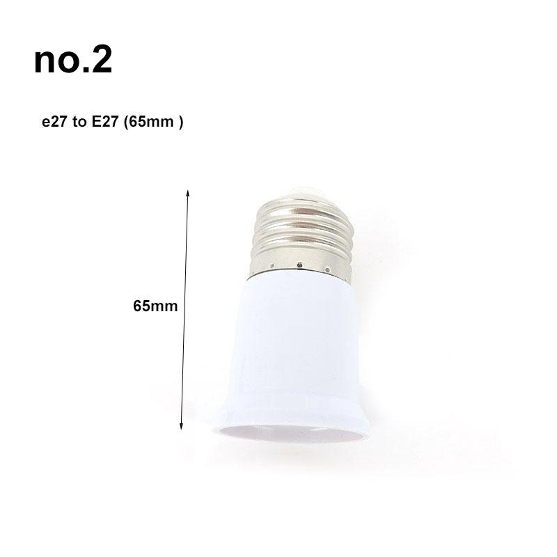 Product Introduction of E27-E27 Adapter Flexible AC E27 To 2 E27 bulb Base power Socket plug Converter LED Light Lamp  Extender Holder  SGK 109