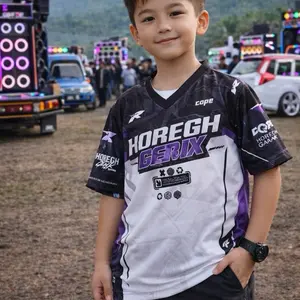 JERSEY ANAK PREMIUM AUDIO SOUND SISTEM KAOS VIRAL HOREGHBAHAN EMBOS TIDAK KUSUT TEBAL UNISEX FULL PRINTING KAOSANAK KAOS Jersey Viral