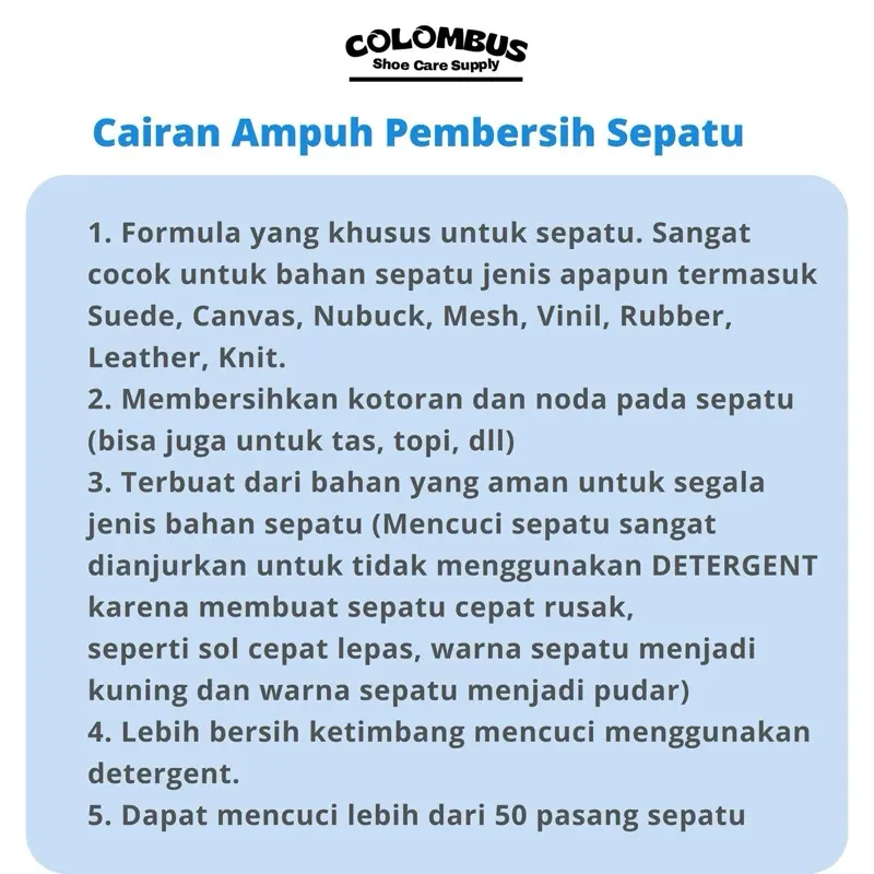 Paket Bundling Buy 1 Get 3 Foam Pembersih Sepatu By Colombus 4