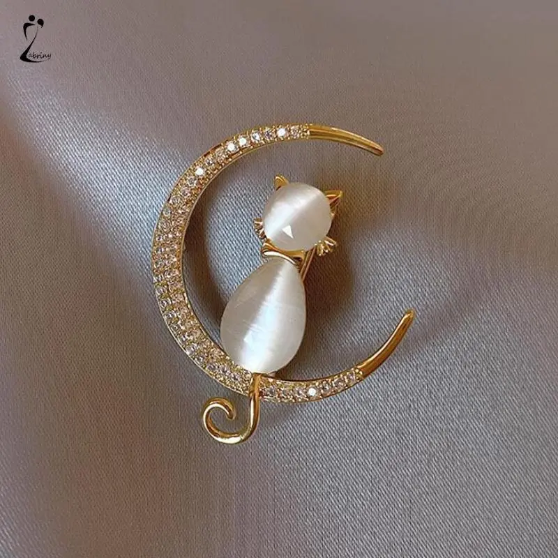 【lingerly】Perhiasan Fashion Kupu-kupu Bros Mutiara Bros Pin Berlian Imitasi Breastpin untuk Wanita Hijab Z 1