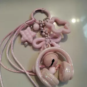 Dinova store Bag charn Earphone gantungan tas kunci
