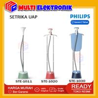 Gambar Philips Setrika Uap Berdiri STE1010 / STE1020 / STE1030 Stand Garment Steamer - STE-1030/20 BIRU dari Toko Multi Elektronik Kota Administrasi Jakarta Pusat 1 Tokopedia