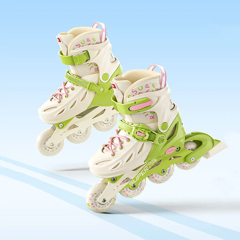Sepatu roda/roda PU/cangkang 3D/flash roda delapan/Sepatu Roda Anak  Inline Skate Laki Laki Dan Perempuan