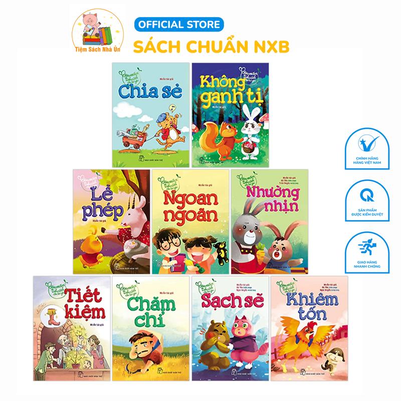 Trọn bộ 9 Cuốn Gieo Mầm Tính Cách Cho Bé Yêu