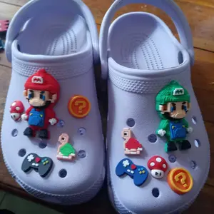 Aseo Jibbitz Aksesoris Pin Sandal Baim Karakter Lucu Z001 Karet Model Sepatu Penambah Shoe Selempang Badminton