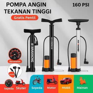 [G-SPEEDS] Pompa Angin Ban 160 PSI Sepeda Motor Mobil Bola Balon / Pompa Multifungsi CAB 60 CM Pompa Tekanan Tinggi Anti Karat